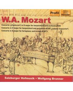 Wolfgang Amadeus Mozart (1756-1791) - Klavierkonzerte Nr.3 & 8 CD