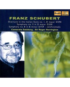 Franz Schubert (1797-1828) - Symphonien Nr.3 & 8 CD