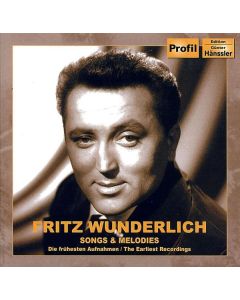 Fritz Wunderlich - Songs & Melodies (Früheste Aufnahmen) CD