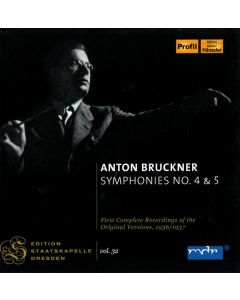Anton Bruckner (1824-1896) - Symphonien Nr.4 & 5 (Haas-Edition) CD