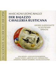 Pietro Mascagni (1863-1945) - Cavalleria Rusticana (Querschnitt in deutscher Sprache) CD