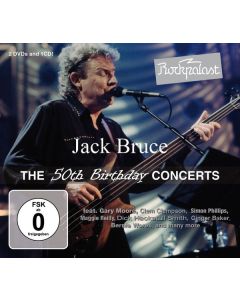 Jack Bruce - Rockpalast: The 50th Birthday Concerts (CD + 2DVD) DVD