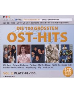 Die 100 größten Ost-Hits Vol. 2: Platz 48 - 100 CD