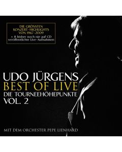 Udo Jürgens (1934-2014) - Best Of Live - die Tourneehöhepunkte Vol. 2 CD