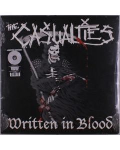 The Casualties - Written In Blood (Limited Edition) (White Vinyl) LP