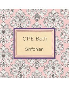 Carl Philipp Emanuel Bach (1714-1788) - Symphonien Wq.182 Nr.3-5 CD