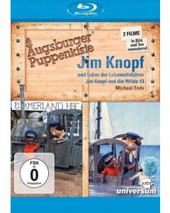 Augsburger Puppenkiste: Jim Knopf und Lukas, der Lokomotivführer / Jim Knopf und die Wilde 13 (Blu-ray) BR