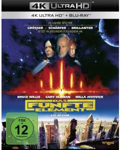 Das fünfte Element (4K Ultra HD Blu-ray & Blu-ray) UHD