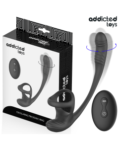 ADDICTED TOYS – ANALPLUG MIT VIBRATION, 360°-WELLUNG UND HODENSTIMULATOR