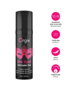 ORGIE - SHE SPOT G-SPOT ERREGUNGS-INTIMGEL 15 ML