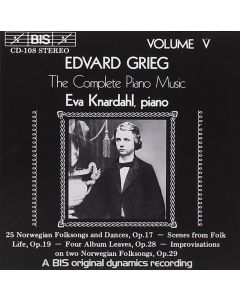 Edvard Grieg (1843-1907) - The Complete Piano Music Vol. 5 CD