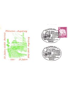 50 Jahre elektrischer Betrieb München-Augsburg 1981