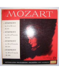 Otto Ackermann: Wolfgang Amadeus Mozart (1756-1791) • Symphonies LP