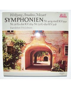 Mozart (1756-1791) • Symphonien Nr. 40, 26, 32 LP • Eugen Jochum