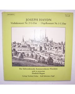 Joseph Haydn (1732-1809) • Violinkonzert Nr. 2 G-Dur LP • György Terebesi