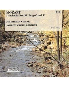 Wolfgang Amadeus Mozart (1756-1791) • Symphonies Nos. 38 Prague & 40 CD