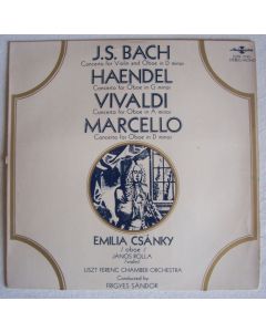 Emilia Csánky • Bach, Haendel, Vivaldi, Marcello LP