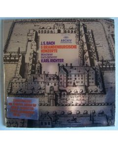 Johann Sebastian Bach (1685-1750) • 6 Brandenburgische Konzerte 2 LPs