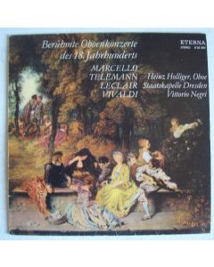 Berühmte Oboenkonzerte des 18. Jahrhunderts LP • Heinz Holliger