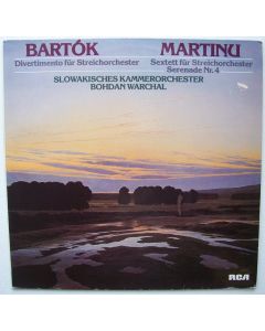 Béla Bartók (1881-1945) | Bohuslav Martinu (1890-1959) LP