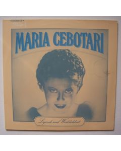 Maria Cebotari • Legende und Wirklichkeit 2 LPs