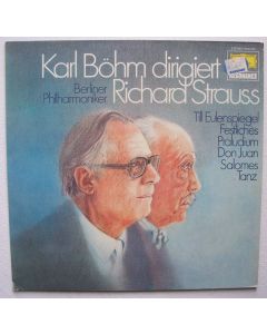 Karl Böhm dirigiert Richard Strauss (1864-1949) LP-1