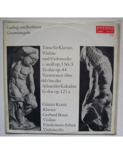 Ludwig van Beethoven (1770-1827) • Trios für Klavier, Violine und Violoncello c-moll op. 1 Nr. 3 LP