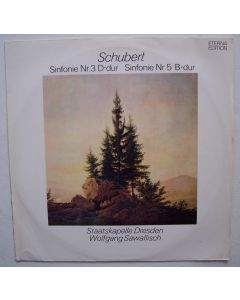 Franz Schubert (1797-1828) • Sinfonie Nr. 3 & Nr. 5 LP • Wolfgang Sawallisch
