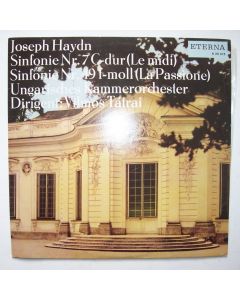 Joseph Haydn (1732-1809) • Sinfonie Nr. 7 & Nr. 49 LP • Vilmos Tatrai