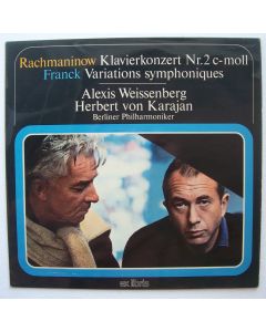 Alexis Weissenberg: Rachmaninov (1873-1943) • Klavierkonzert Nr. 2 LP • Quadrophonie