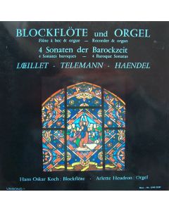 Blockflöte und Orgel / 4 Sonaten der Barockzeit LP