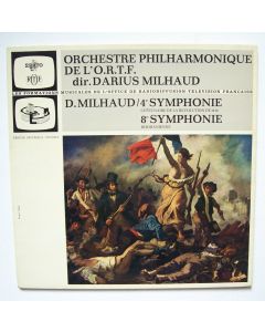Darius Milhaud (1892-1974) - 4e & 8e Symphonie LP