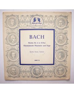 Johann Sebastian Bach (1685-1750) • Partita Nr. 4 10" • Günther Ramin
