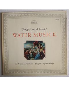 Georg Friedrich Händel (1685-1759) • Water Musick LP • August Wenzinger