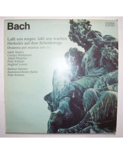 Johann Sebastian Bach (1685-1750) • Laßt uns sorgen, laßt uns wachen LP • Karl Suske