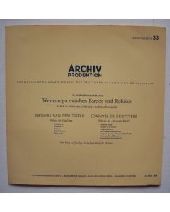 Mathias van den Gheyn (1721-1785) & Joannes de Gruytters (1709-1772) 10"