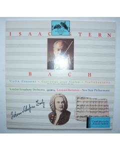Johann Sebastian Bach (1685-1750) • Violin Concerti LP • Isaac Stern
