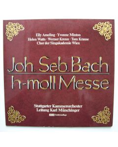 Johann Sebastian Bach (1685-1750) • H-Moll Messe 2 LPs • Elly Ameling