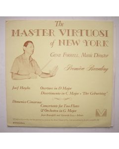 Gene Forrell • The Master Virtuosi of New York LP