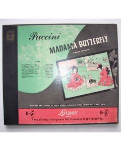 Giacomo Puccini (1858-1924) • Madama Butterfly 3 LP-Set • Renata Tebaldi