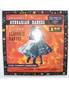 Johannes Brahms (1833-1897) • Hungarian Dances LP • Hans Schmidt-Isserstedt