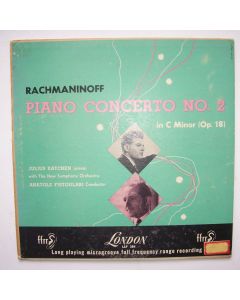 Julius Katchen: Sergej Rachmaninov (1873-1943) • Piano Concerto No. 2 LP