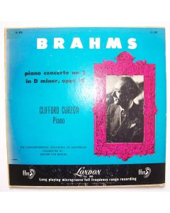 Clifford Curzon: Johannes Brahms (1833-1897) - Piano Concerto No. 1 LP