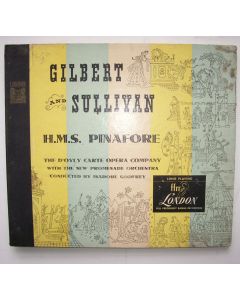 Gilbert & Sullivan • H.M.S. Pinafore 2 LPs • D'Oyly Carte