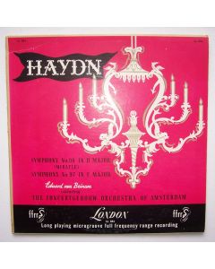 Joseph Haydn (1732-1809) • Symphony No. 96 & 97 LP • Eduard van Beinum