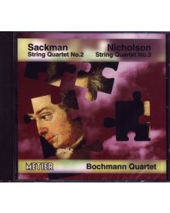 Nicholas Sackman - George Nicholson • String Quartets CD