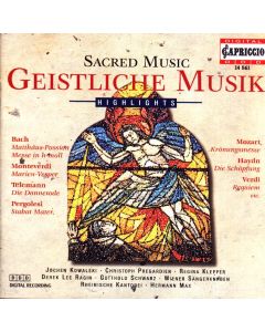 Sacred Music • Geistliche Musik CD