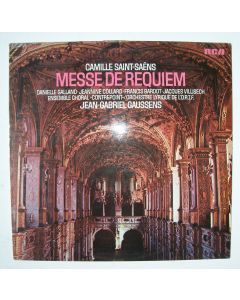 Camille Saint-Saens (1835-1921) - Messe de Requiem LP - JEAN-GABRIEL GAUSSENS