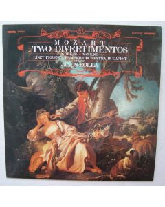 Wolfgang Amadeus Mozart (1756-1791) • Two Divertimentos LP • Janos Rolla