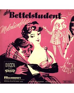 Carl Millöcker (1842-1899) - Der Bettelstudent 7" - Emmy Loose